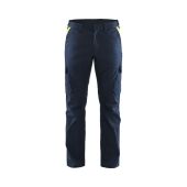 Donker marineblauw/High Vis Geel