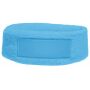 Hoofdband met label - Lichtblauw