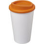 Americano® geïsoleerde beker van 350 ml - Oranje/Wit
