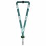 Polyester sublimatie lanyard met ovale badge reel met logo