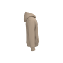 Ecologische uniseks sweater met capuchon Wet Sand XL