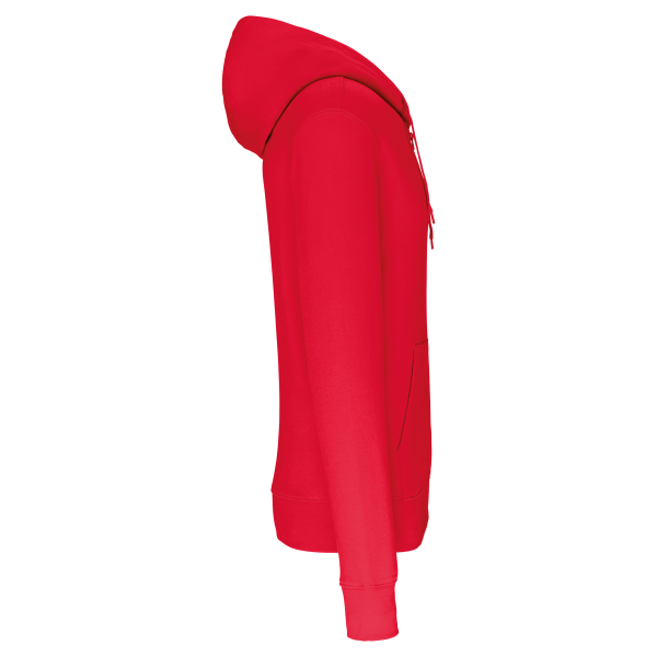 Ecologische herensweater met capuchon en ritssluiting Red 4XL Ecologische herensweater met capuchon en ritssluiting Red 4XL
