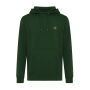 IQONIQ Rila lichtgewicht gerecycled katoen hoodie, forest green (L)