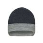 Reversible Beanie grey-melange/grey-heather