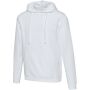 Spinel uniseks hoodie - Wit - 3XS