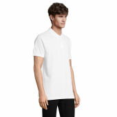 PULSE - PULSE UNISEX POLO - 5XL - Wit