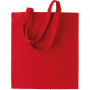 Shopper met lange hengsels Red One Size