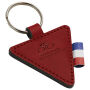 Sleutelhanger P02640F, Kunstleder, Rood