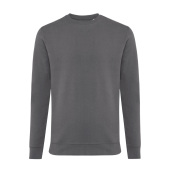 Iqoniq Zion gerecycled katoen sweater, antraciet (XL)