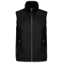 Met fleece gevoerde bodywarmer heren Black M