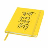 BudgetNote A5 Lines notitieboek - geel