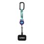 Anti-verlies intrekbare badge reel telefoonhouder met gesublimeerde band