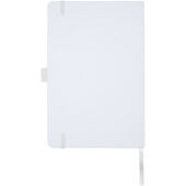 Honua A5 notitieboek van gerecycled papier met gerecyclede PET cover - Wit