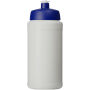 Baseline gerecyclede sportfles van 500 ml - Naturel/Blauw