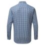 Maxton Check Long Sleeve Shirt, Navy/White, XL, Premier