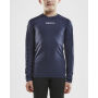 Ability Compr Long Sleeve Jr Navy 122