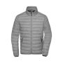 Men's Down Jacket silver-melange/graphite 3XL