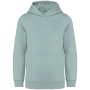 Ecologische kindersweater met capuchon Jade Green 12/14 jaar