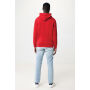 IQONIQ Rila lichtgewicht gerecycled katoen hoodie, rood (XXL)