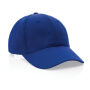 Impact AWARE™ 6 panel 280gr gerecycled katoenen cap, blauw