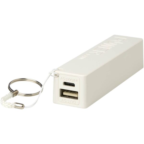 WS104 2000/2200/2600 mAh powerbank - Wit - 2200mAh WS104 2000/2200/2600 mAh powerbank - Wit - 2200mAh