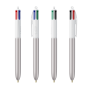 BIC® 4 Colours Glacé with Lanyard 4 Colours Glacé BP LP Silver_UP white_RI white