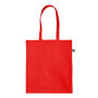 Fairtrade/GOTS draagtas | Rood