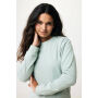 IQONIQ Zion gerecycled katoen sweater, iceberg green (L)