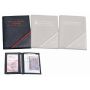 CreativDesign® ID-kaarthouder "CD" zwart/rood