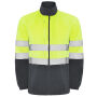 Altair Fleece Jacket lead/fluor yellow 3XL