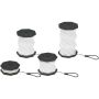 Celestia opvouwbare en dimbare tafellamp van gerecycled plastic - Zwart Celestia opvouwbare en dimbare tafellamp van gerecycled plastic - Zwart