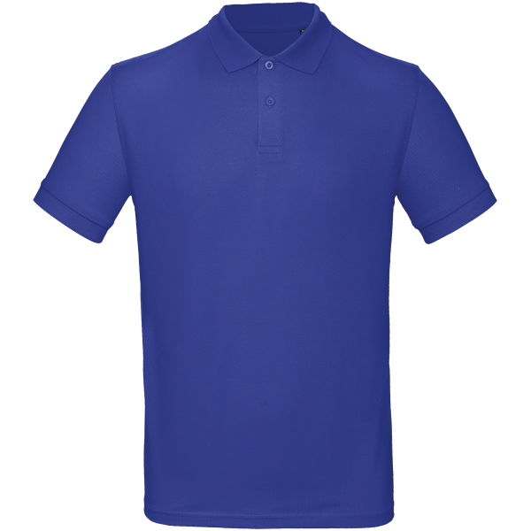 Men's organic polo shirt Cobalt Blue 3XL Men's organic polo shirt Cobalt Blue 3XL