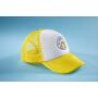 5 Panel Polyester Mesh Cap black one size