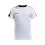 *Progress practise tee jr white/black 122/128