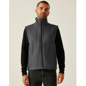 Ablaze Printable Softshell Bodywarmer - Black/Black - S Ablaze Printable Softshell Bodywarmer - Black/Black - S
