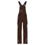 Workwear Pants with Bib - COLOR - brown/stone 44
