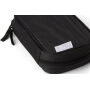 Tech-etui Calix | Gerecycled | Meerdere vakken - zwart