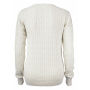 Blakely knitted sweater dames zand mélange 3xl
