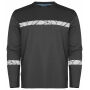 7002 T-SHIRT L.S PGL Grey/Black 5XL