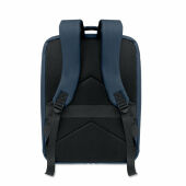 CITYFLOW - RPET rugzak met vacuümzak 18L - Marineblauw