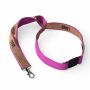 Zeefdruk lanyard van kurk en polyester