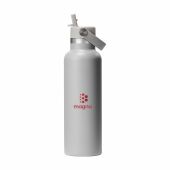 Hydro Flask Standard Mouth with Flex Straw Cap 621 ml waterfles - grijs
