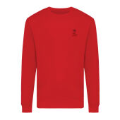 IQONIQ Zion gerecycled katoen sweater, rood (XXS)