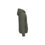Ecologische uniseks sweater met capuchon Organic Khaki S