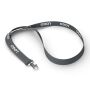 Polyester lanyard met reflecterende draden