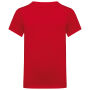 T-shirt ronde hals kinderen Red 4/6 jaar