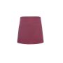 WAIST APRON BASIC WITH POCKET, BORDEAUX, One size, KARLOWSKY