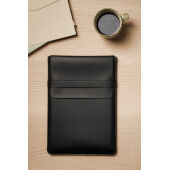 VINGA Timo PU RCS RPET 14" laptop sleeve, zwart