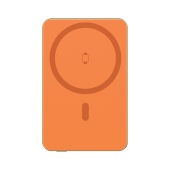 Urban Vitamin Marin 5000mAh magnetic 15W wireless powerbank, oranje