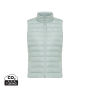 IQONIQ Meru dames gerecycled polyester bodywarmer, iceberg green (XXS)